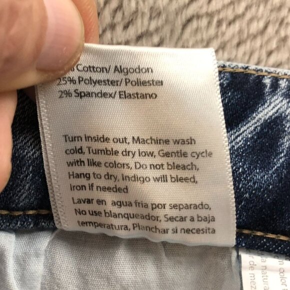 NWT Risen Jeans Womens Felecia Jeans Size 3XL High Rise Straight Leg Casual Blue - Picture 15 of 16